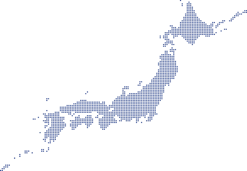 日本地図 — フォロワー分布